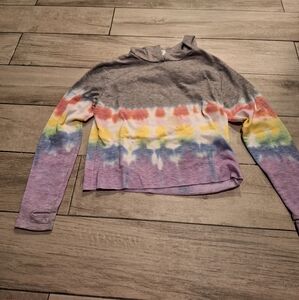 🍕 Firehouse girls rainbow hoodie🦋🐯🐠🍬🍿